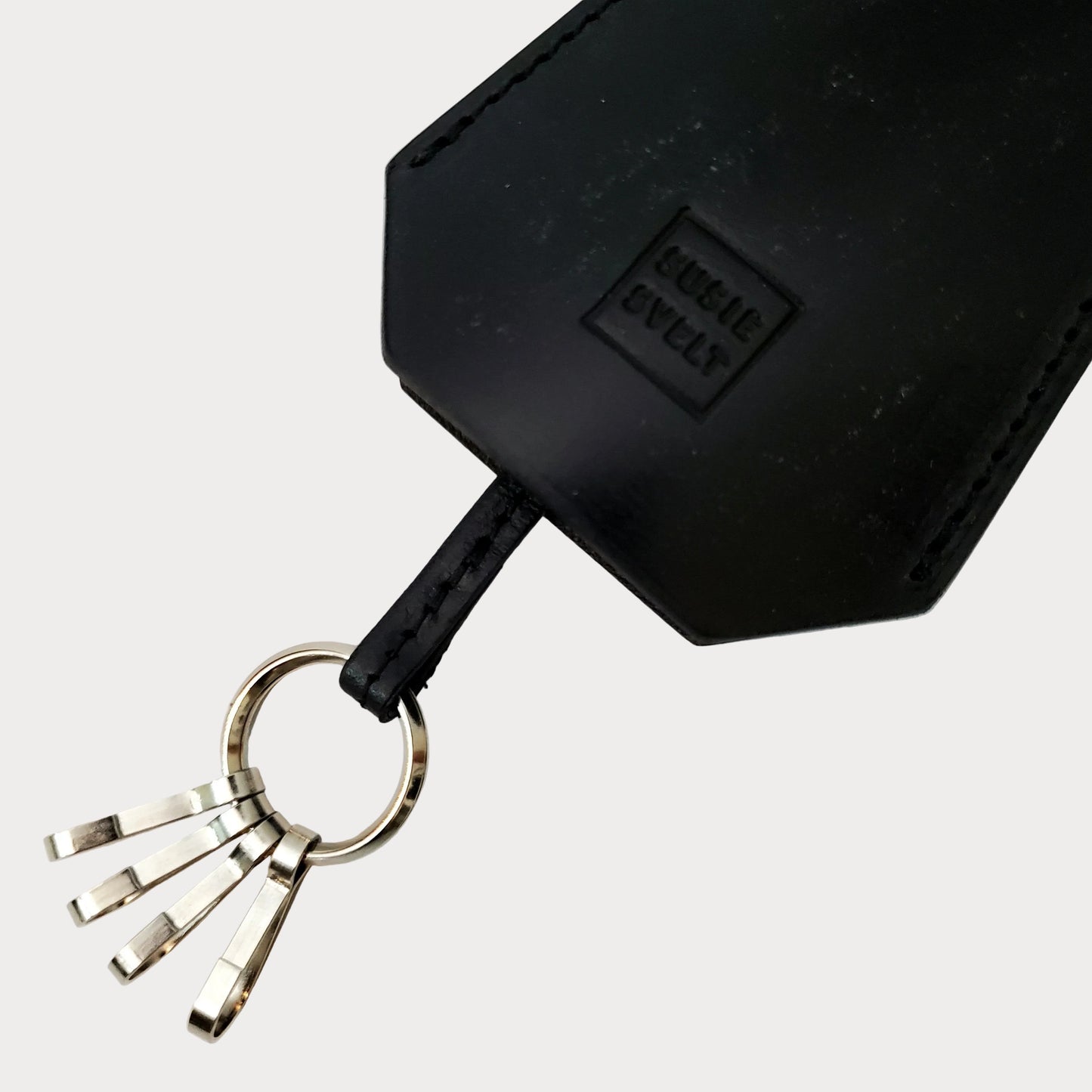 KEY CROCHET - - Bridle Leather Keychain