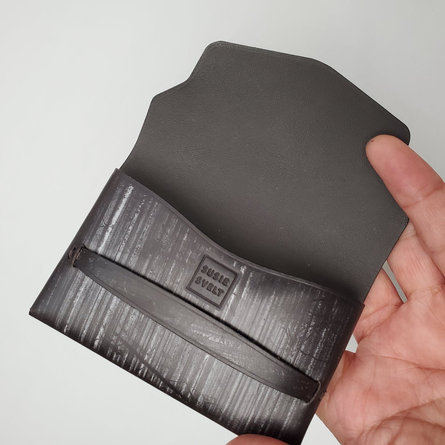 FLAPPO CARTE - Bridle Leather Gusseted Cardcase