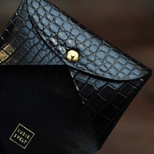 ENVELOPE - Crocodile Leather Cardcase