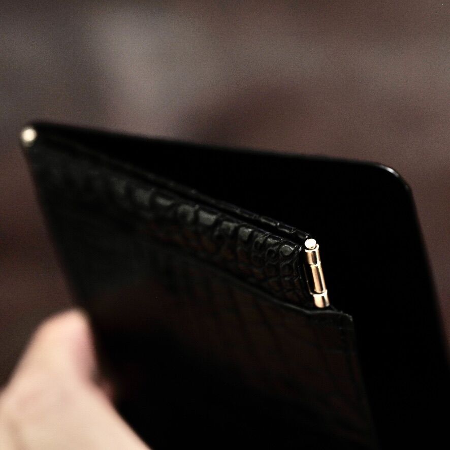 PRESTO - Crocodile Leather Minimal Wallet