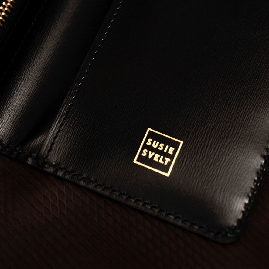 MODERATO - Box Calf Long Wallet