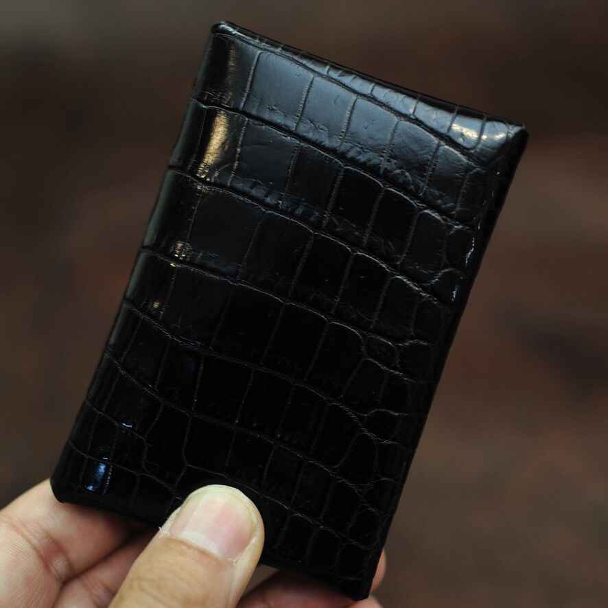 ENVELOPE - Crocodile Leather Cardcase