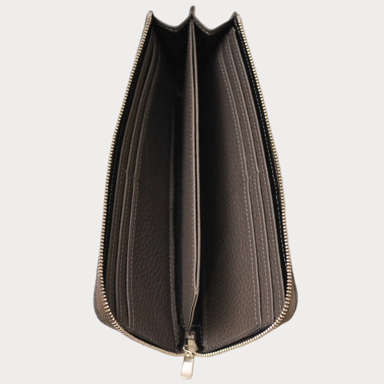 GLISSIÉRE - Calf Leather Fastener Wallet