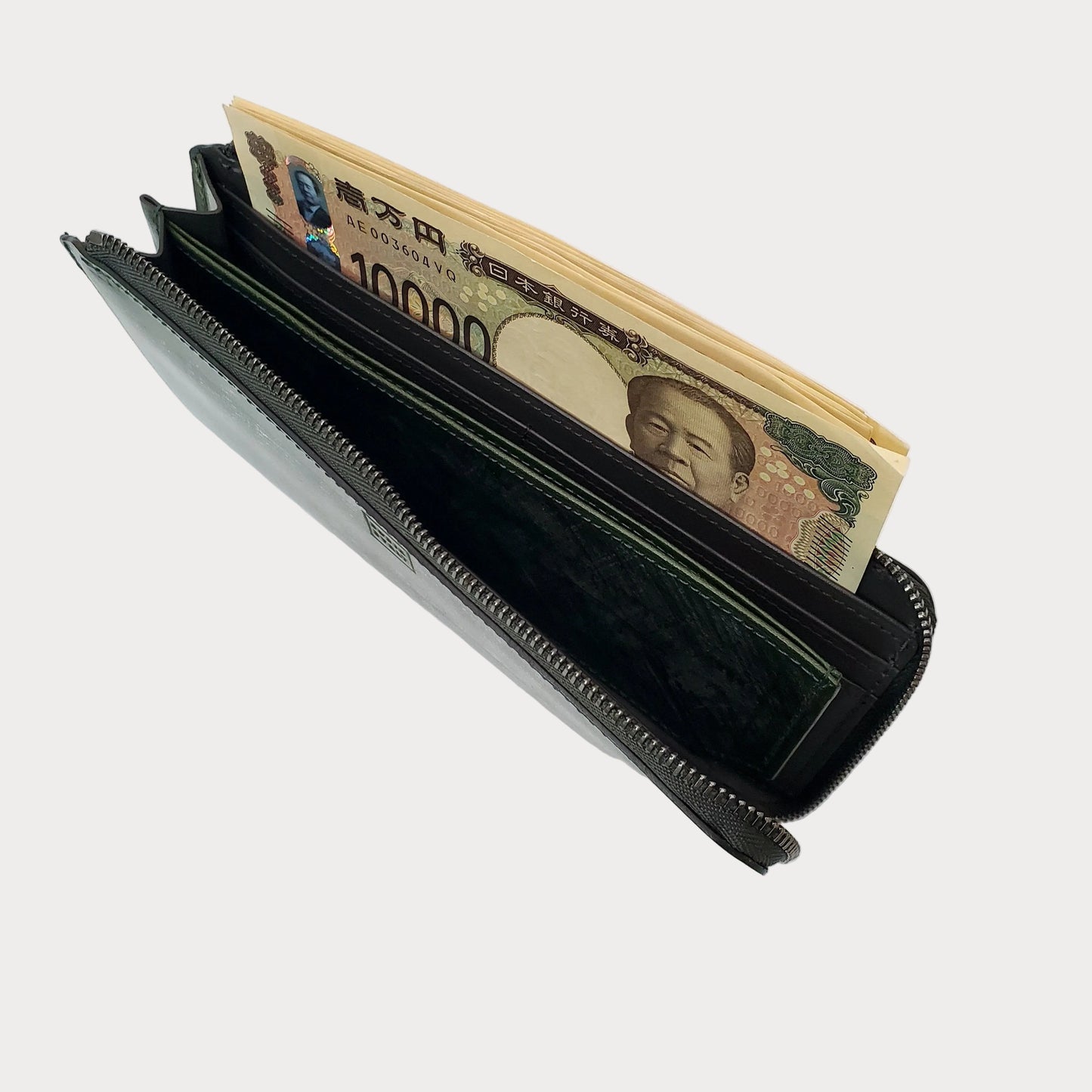 GLISSIÉRE - Bridle Leather Fastener Wallet